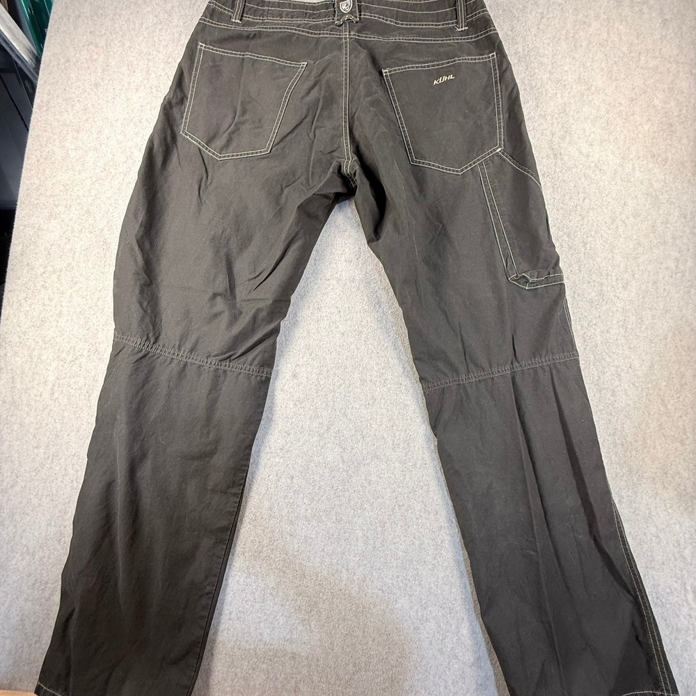 Kuhl Rydr Mens 36x32 Charcoal Brown Articulated Knee Hiking Work Pants RN108846 - Picture 7 of 8
